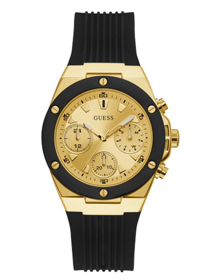 Guess Ladies Watch Black & Gold ATHENA GW0030L2