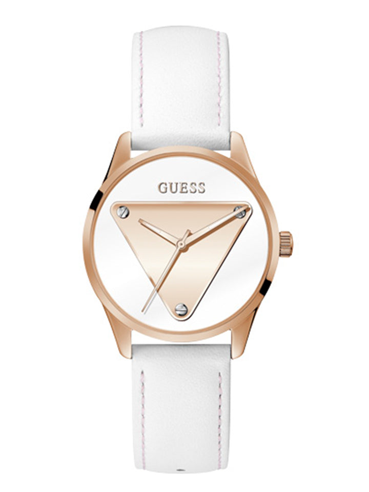 Guess Ladies Watch White EMBLEM GW0399L2