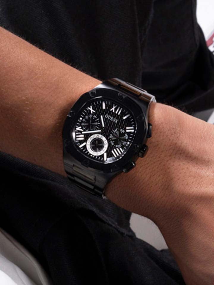 Guess Gents Watch HEADLINE Black - GW0572G3