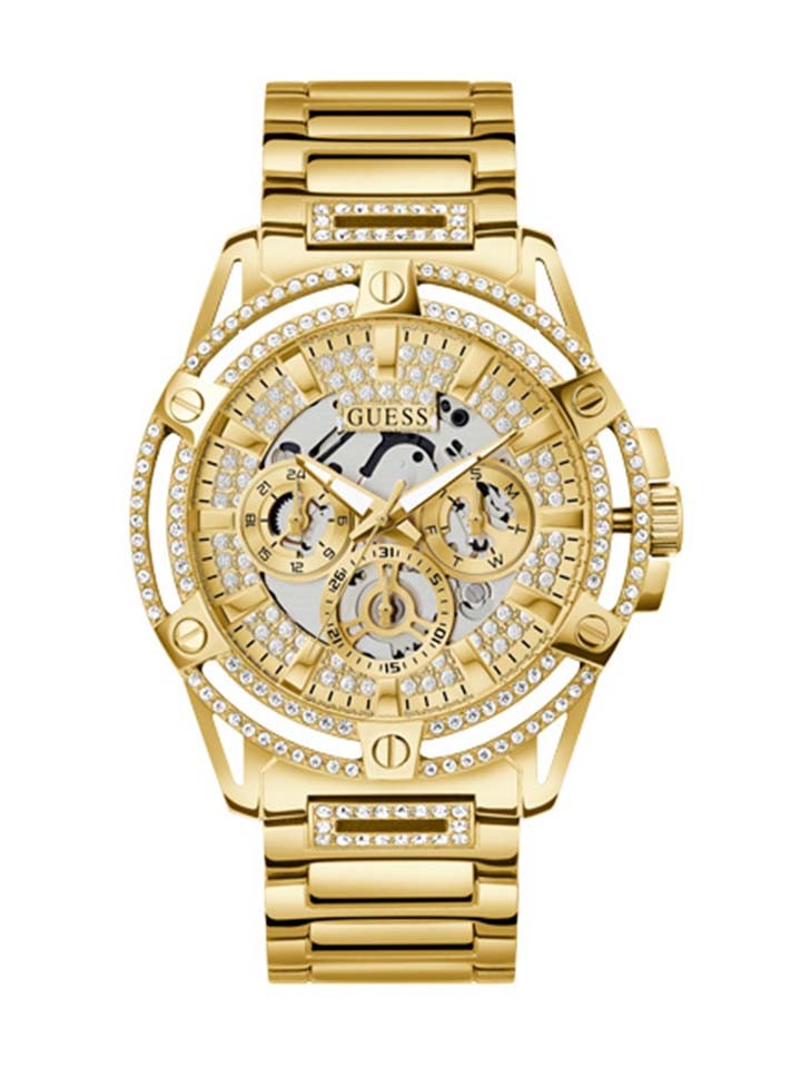 Guess Gents Watch KING Gold - GW0497G2