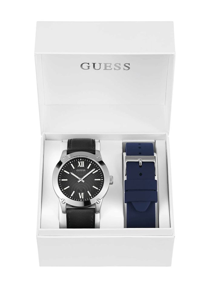 Guess Gents Watch CRESCENT Silver - GW0630G1