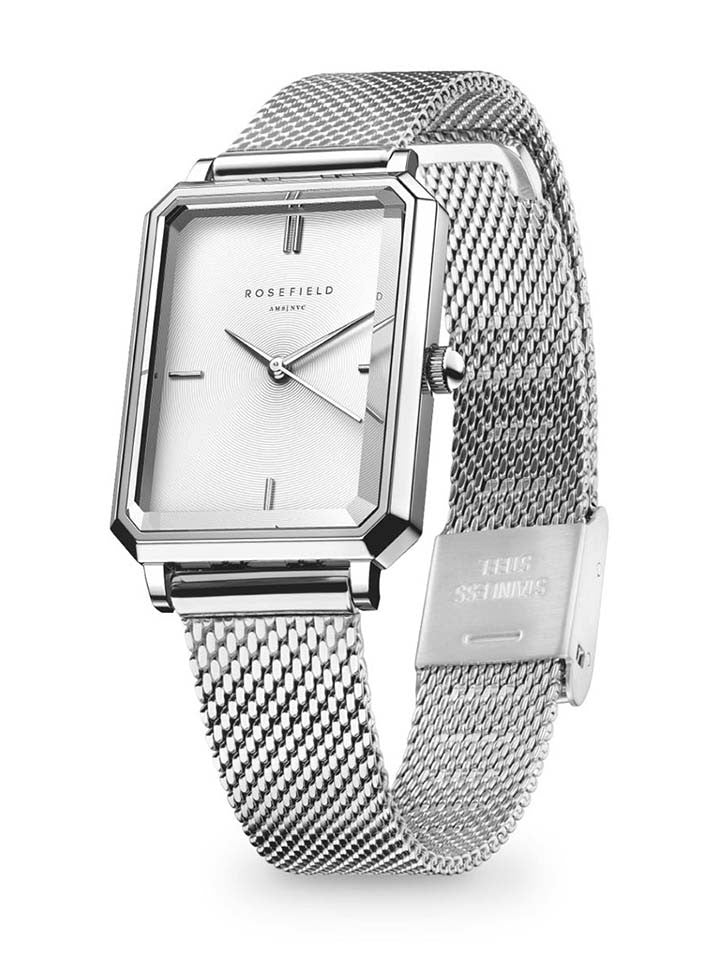 Rosefield Jam Tangan Wanita Elles XS Silver OWSMS-O74