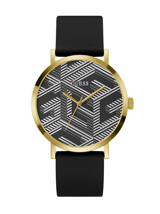 Guess Gents Watch G BOSSED Black Gold - GW0625G2